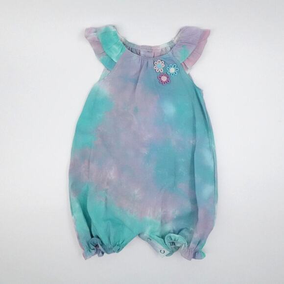 Pastourelle by Pippa & Julie Romper Baby Girl 18 M Cotton-Candy Jumpsuit - Picture 1 of 13